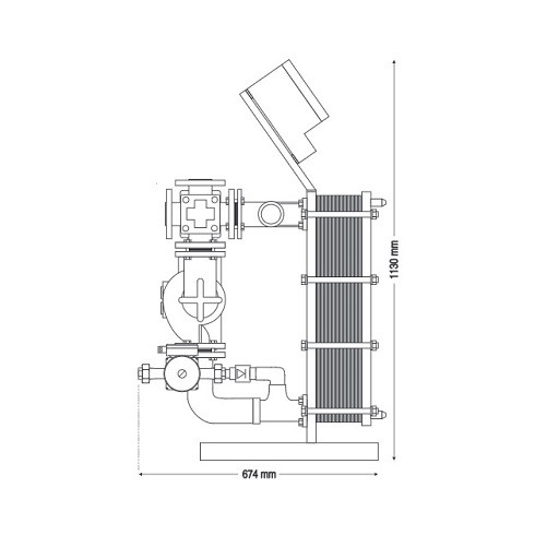 Пластинчатый теплообменник Stokvis E4B51