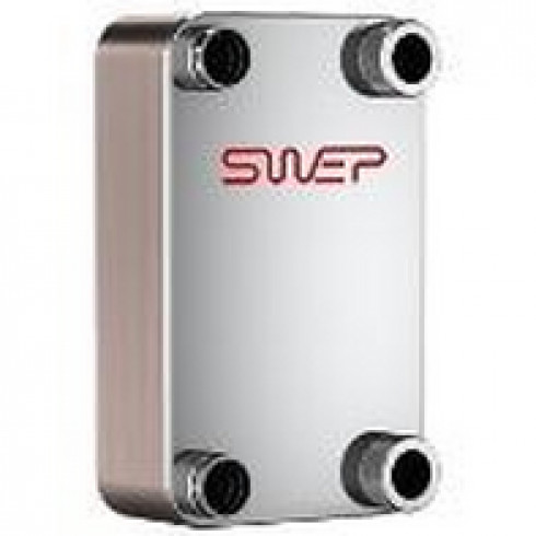 Паяный пластинчатый теплообменник SWEP B35