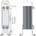 Миниатюра Паяный теплообменник Alfa Laval CB110-64M