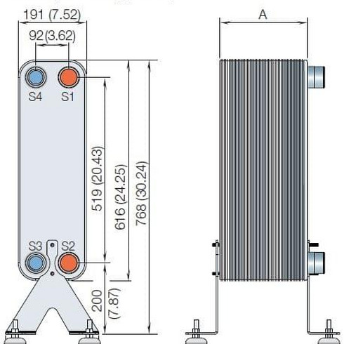 Паяный теплообменник Alfa Laval CB112-38M