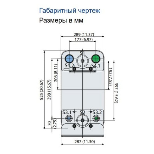 Паяный теплообменник Alfa Laval AC240
