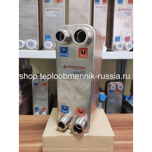 Паяный теплообменник TT27-60 для снеготаяния